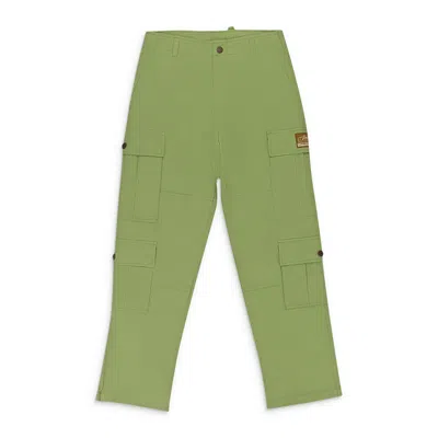 Sinclair Multi-pocket Cargo Trousers In Gold