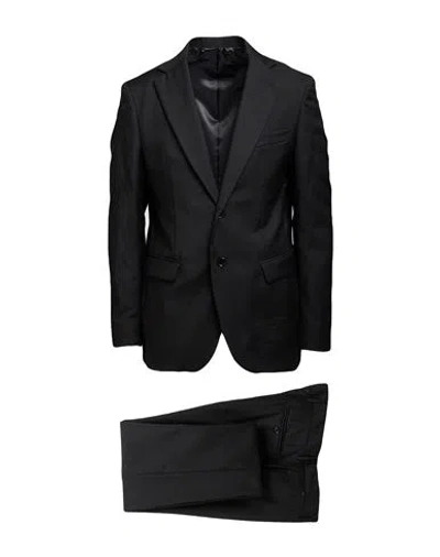 Marciano By Guess Man Suit Black Size 46 Wool, Elastane In Black