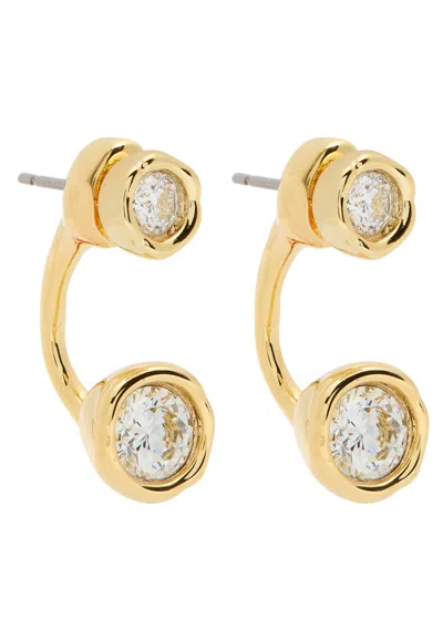 Alexis Bittar Asterales Cubic Zirconia Studs And Jackets Set In Gold