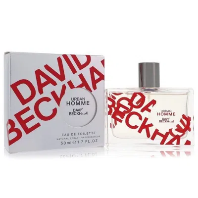 David Beckham Men's Urban Homme Edt Spray 1.7 oz Fragrances 3607341190482 In Transparent