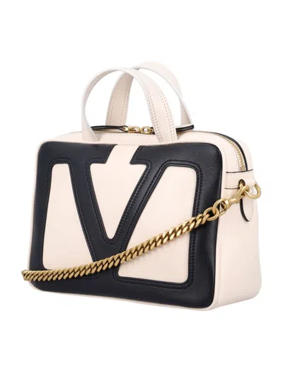 Valentino Small Nappa Leather Top Handle Bag