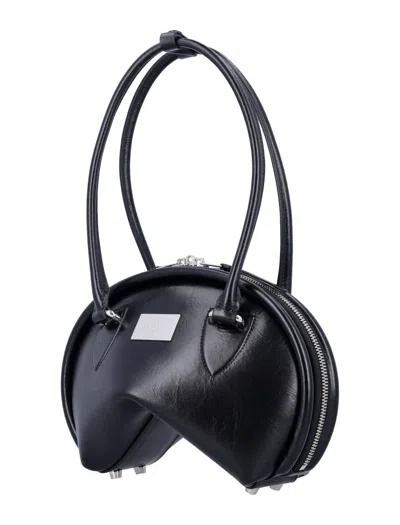 Acne Studios Bowlina Small Shoulder Bag In Black
