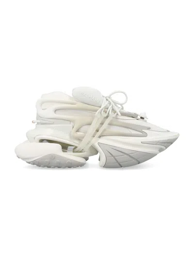 Balmain Unicorn Low-top Sneakers In White