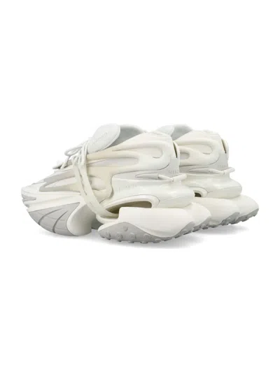 Balmain Unicorn Low-top Sneakers In White
