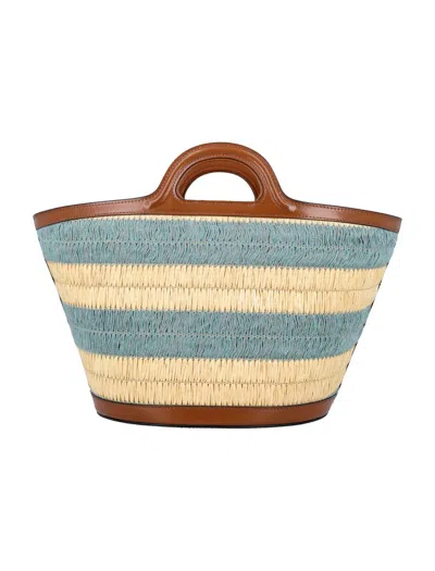 Marni Tropicalia Raffia-effect Small Bag