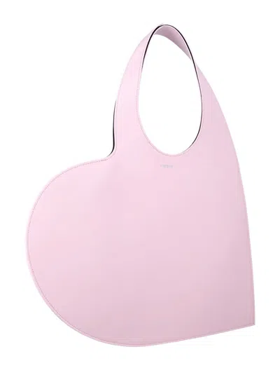 Coperni Heart Tote Bag In Pink