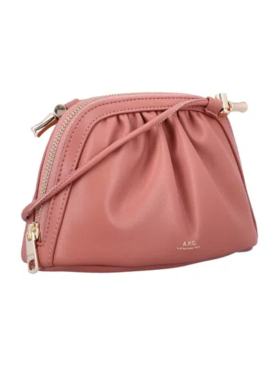 Apc A.p.c. Small Ninon Bag In Pink