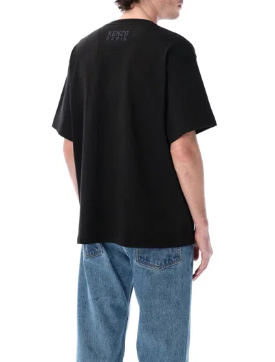 Kenzo Gots Happy Tiger T-shirt In Black