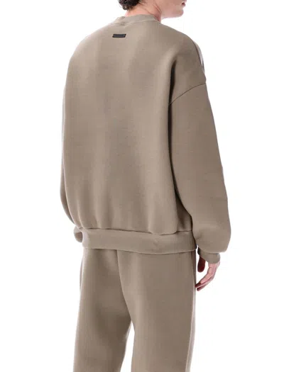 Fear Of God Eternal Relaxed Fit Crew Neck In Brown
