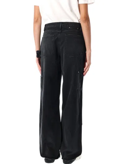 Golden Goose Distressed Marley Painter Pant In Black