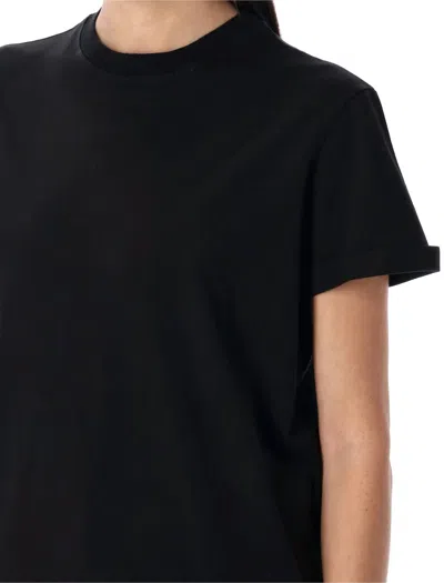 Golden Goose Distressed T-shirt In Black