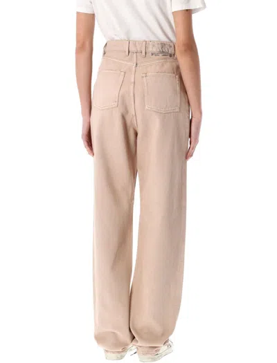 Golden Goose Kim Jeans In Neutral