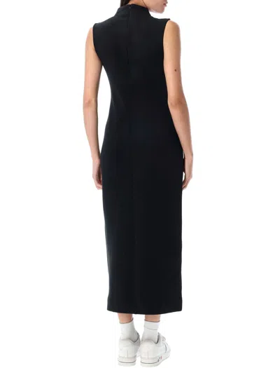 Nike Tech Fleece Long Dress In Black