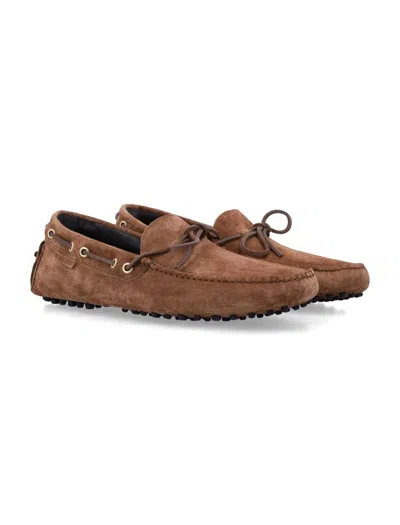 Tom Ford Suede Rod Driver Loafer In Multi