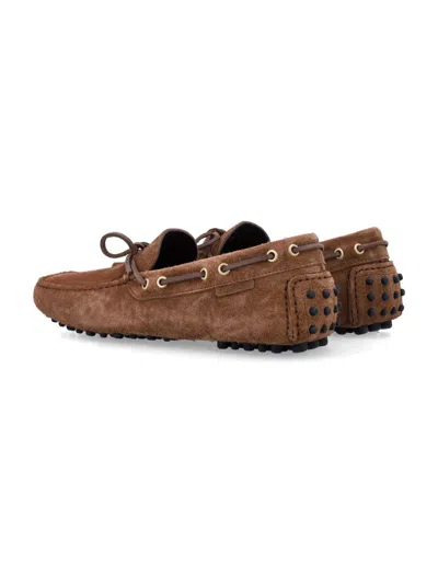 Tom Ford Suede Rod Driver Loafer In Multi