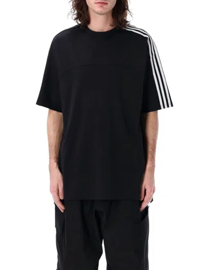 Y-3 Adidas 3-stripes T-shirt In Black