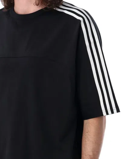 Y-3 Adidas 3-stripes T-shirt In Black
