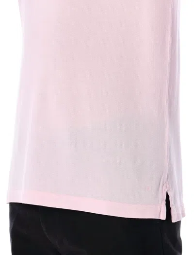 Tom Ford Classic Piquet Polo With Three-button Placket