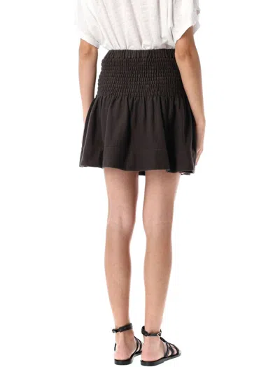 Isabel Marant Étoile Pacifica Mini Skirt In Black