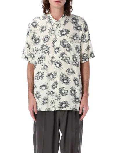 Magliano Matrix Print Viscose Bowling Shirt In Multi