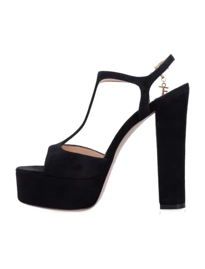 Tom Ford Angelina Platform Sandals In Black