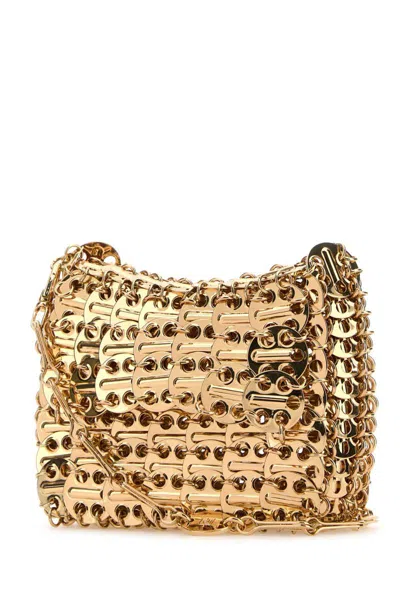 Rabanne Shoulder Bags In Gold
