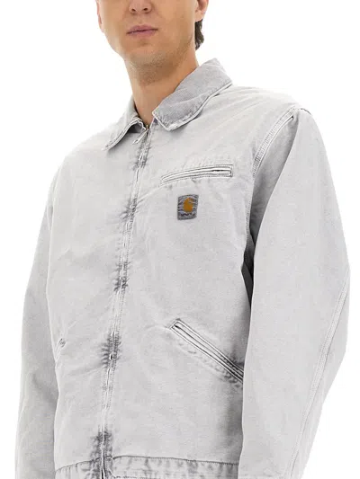 Carhartt Wip Og Detroit Jacket In Gray