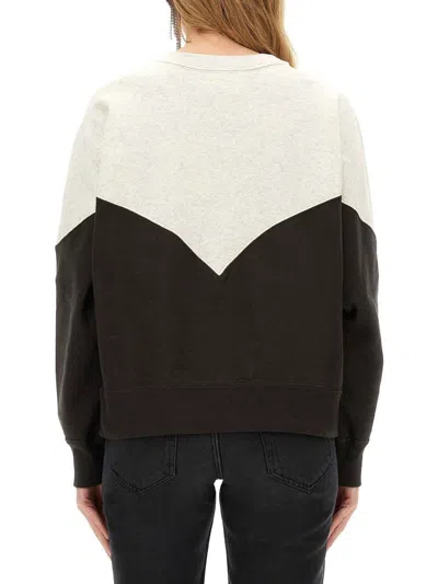 Isabel Marant Étoile Houston Sweatshirt In Brown