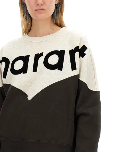 Isabel Marant Étoile Houston Sweatshirt In Brown