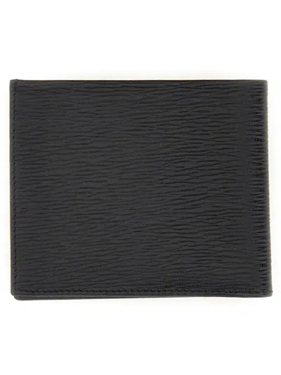 Ferragamo Men "hooks" Wallet In Black