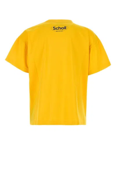 Balenciaga T-shirt In Yellow