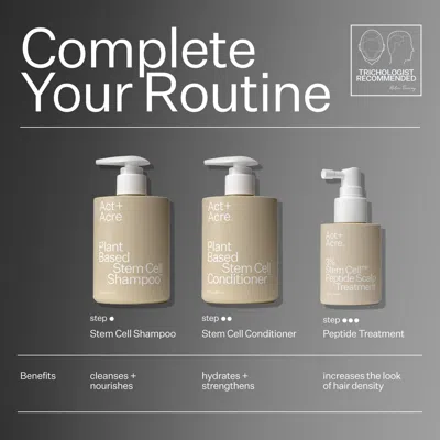 Act+acre 3% Stem Cell Peptide H3-grow+ Complex Scalp Treatment