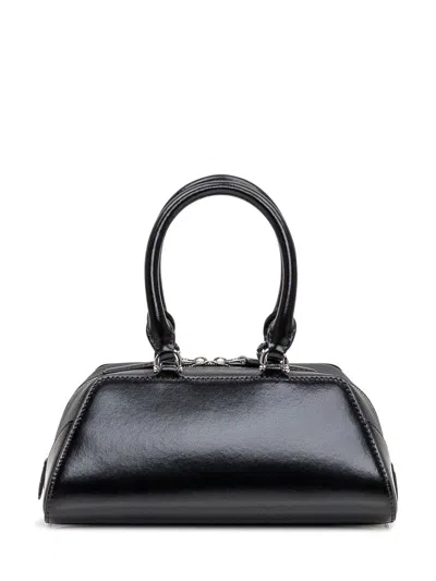 Givenchy Antigona Ew Mini Leather Handbag In Black