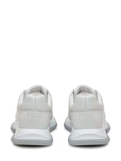 Givenchy Trainers Sneakers In Shiny Padded Leather In White