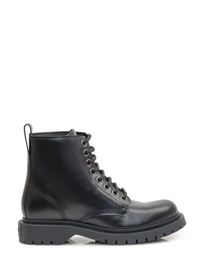 Givenchy Lace Up Boot In Black
