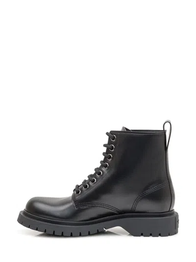 Givenchy Lace Up Boot In Black