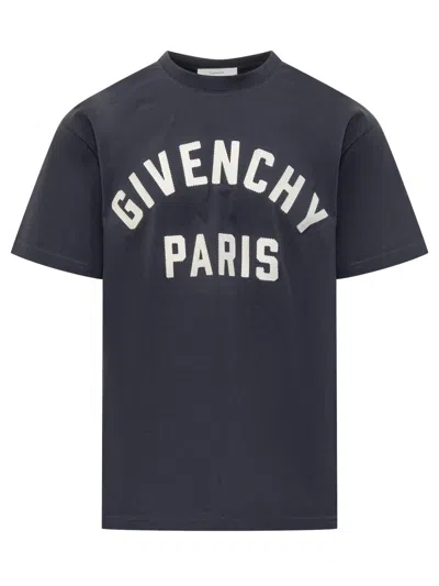 Givenchy T-shirt With Logo In Black