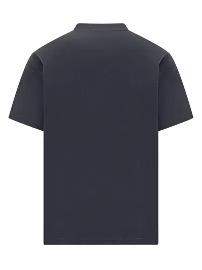 Givenchy Cotton T-shirt With Print In Blue