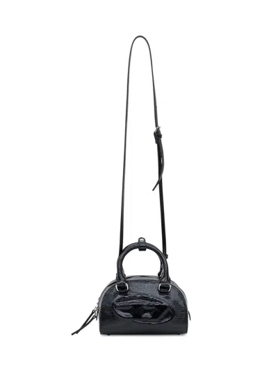 Diesel 1dr Dome Crossbody Cross Bodybag Bags In Black