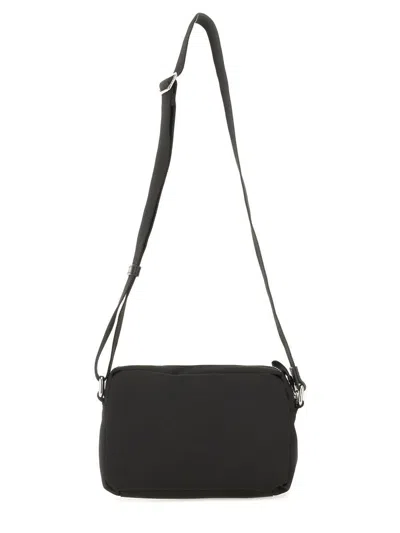 Kenzo Stylish Messenger Bag Embroidered Design In Black