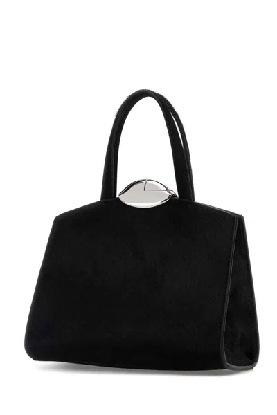 Benedetta Bruzziches Leather Shoulder Bag In Black