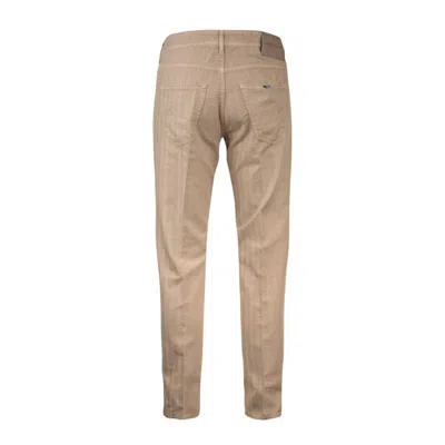 Jacob Cohen Scott Hemp Beige Pants In Brown