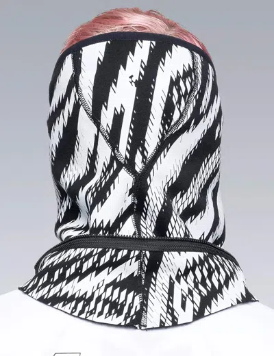 Acronym Modular Zippered Powerstretch® Neck Gaiter In Black