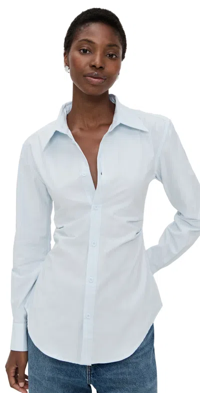 Lioness Naomi Shirt Soft Blue In Neutral