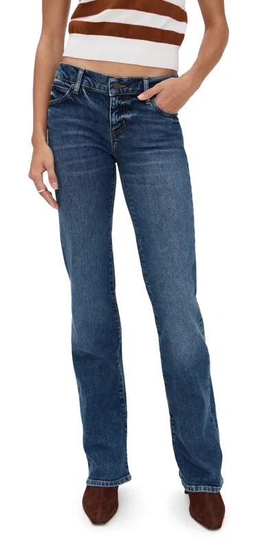 Frame Ruler Straight-leg Jean In Written In Blue