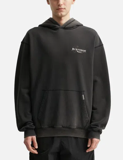 Represent England Legacy Hoodie In Black