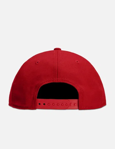 New Era X Essentials Nba Chicago Bulls 9fifty Cap In Red