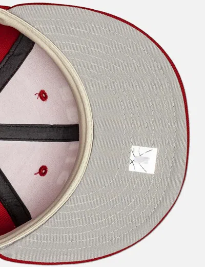 New Era X Essentials Nba Chicago Bulls 9fifty Cap In Red