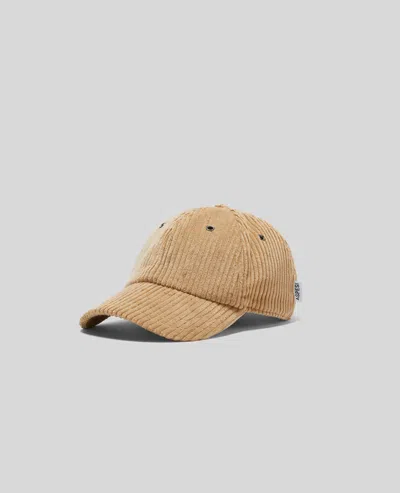 Aspesi Cappello In Velluto A Coste - Cammello In Brown