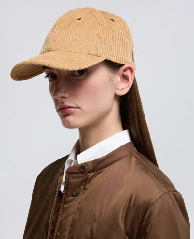 Aspesi Cappello In Velluto A Coste - Cammello In Brown